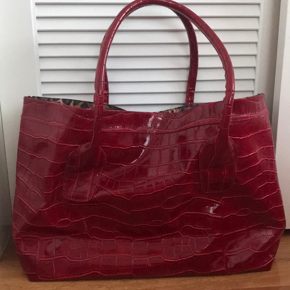 Oversized Red Purse